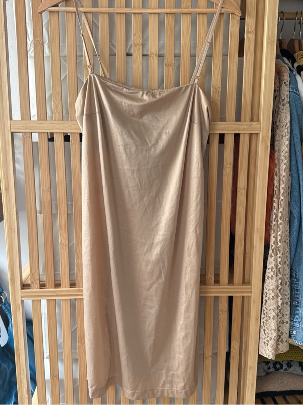 Nicole Miller Satin Slip Dress